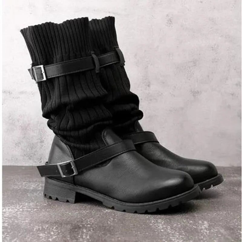 Botas Slouch Para Mujer | Punto Tejido · SeemSeem