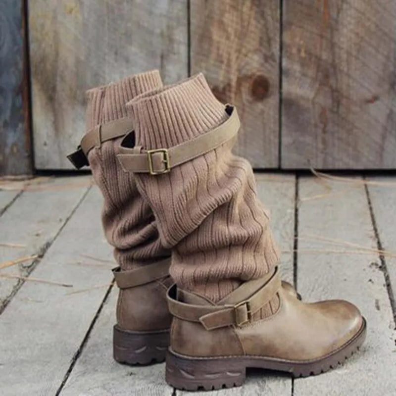 Botas Slouch Para Mujer | Punto Tejido · SeemSeem