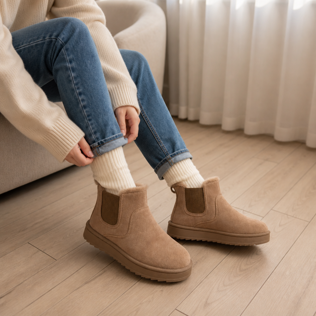 Botines Chelsea Para Mujer | Forro Pelo · SeemSeem
