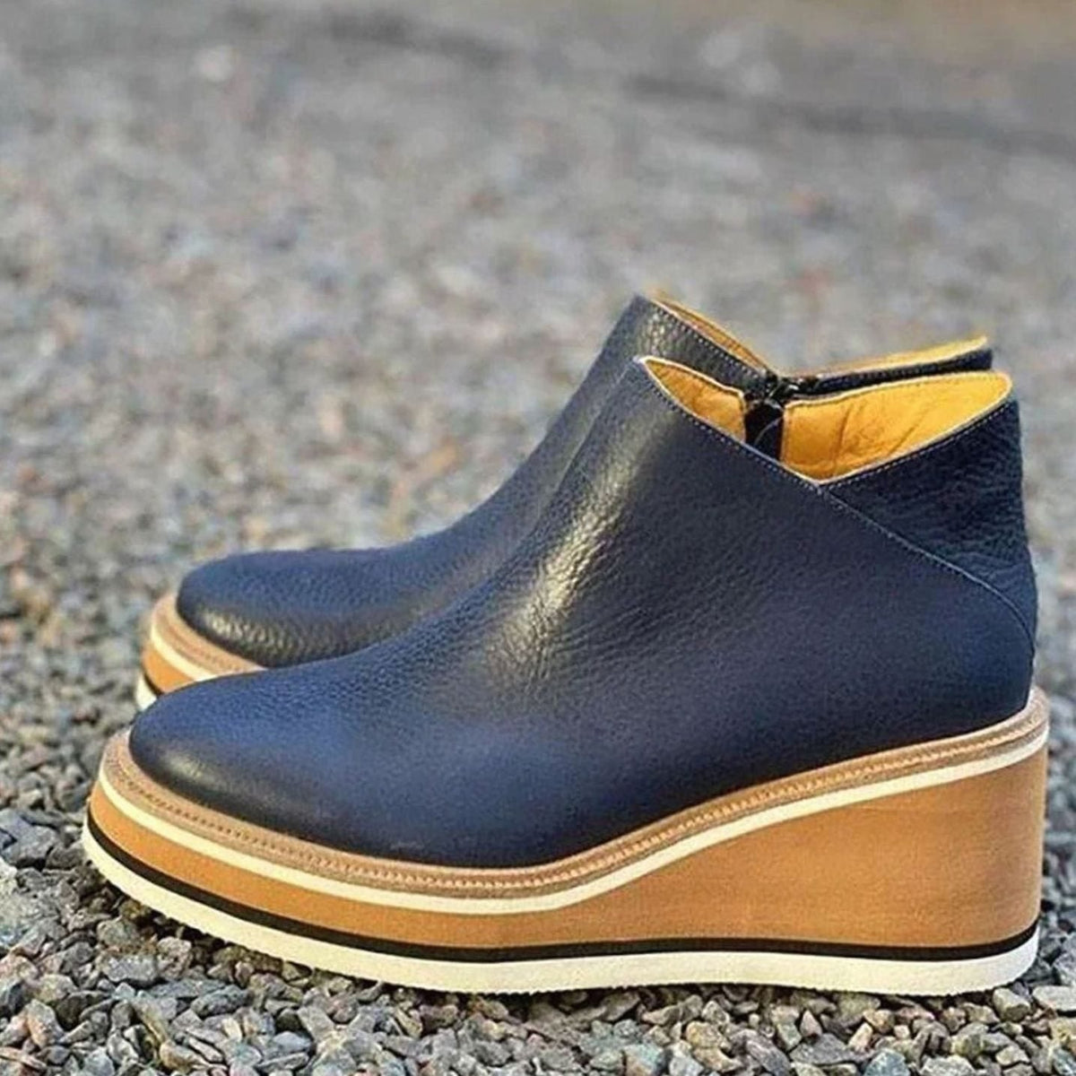 Botines Con Cuña Para Mujer | Plataforma · SeemSeem