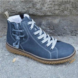 Bottines d’hiver à lacets pour femme | Doublure chaude