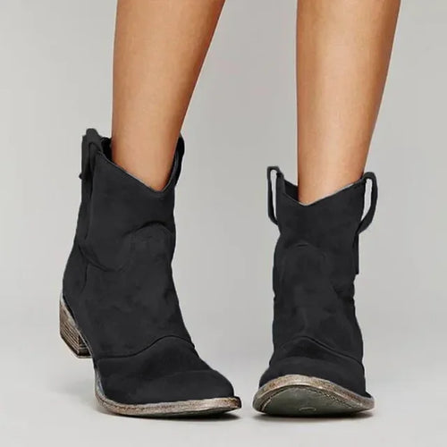 Botines Western Para Mujer | Ante · SeemSeem