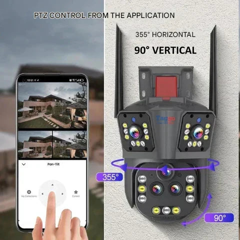 Cámara De Vigilancia WiFi | Zoom 20X · SeemSeem