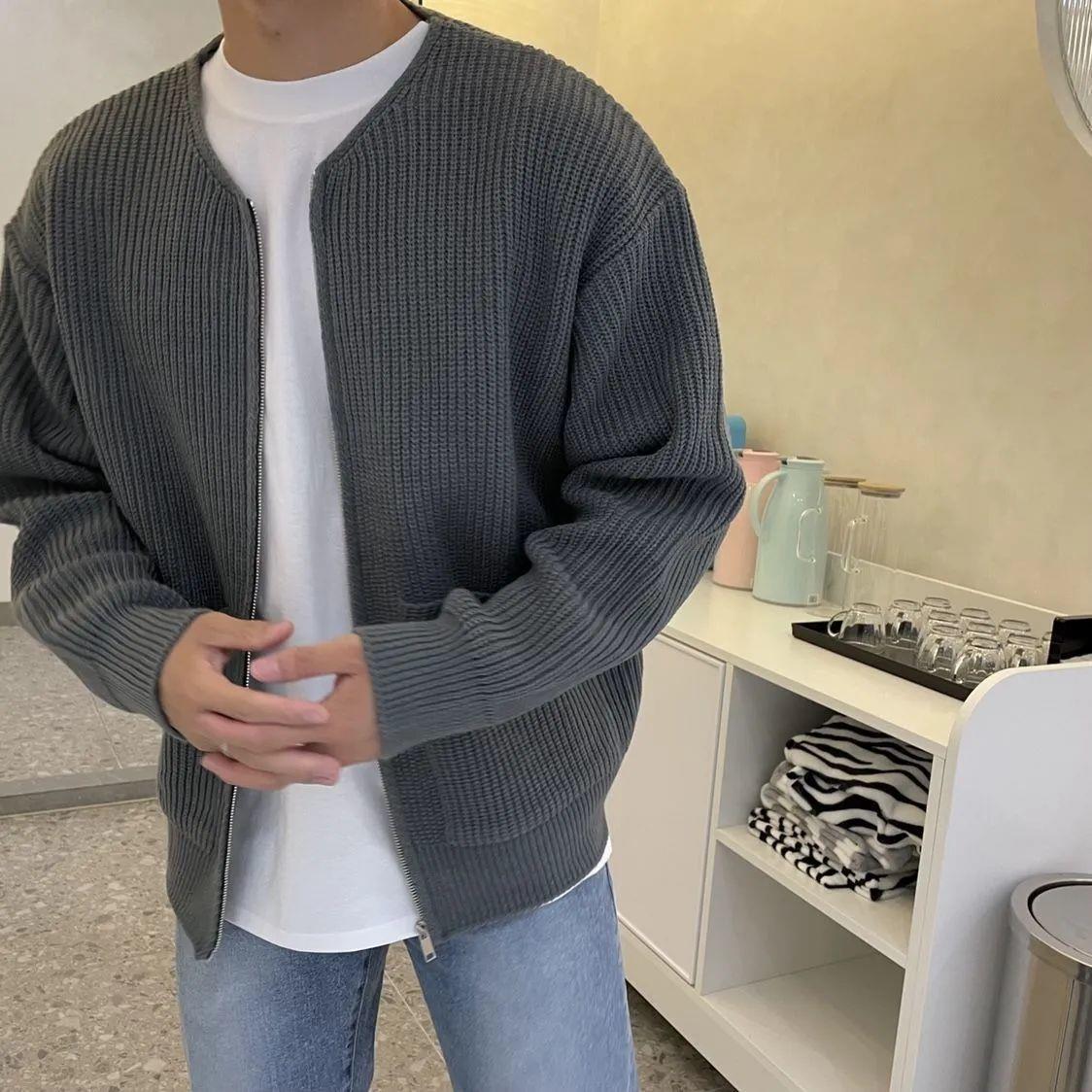 Cárdigan De Punto Para Hombre | Con Cremallera · SeemSeem