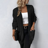 Cardigan long pour femme | Avec poches
