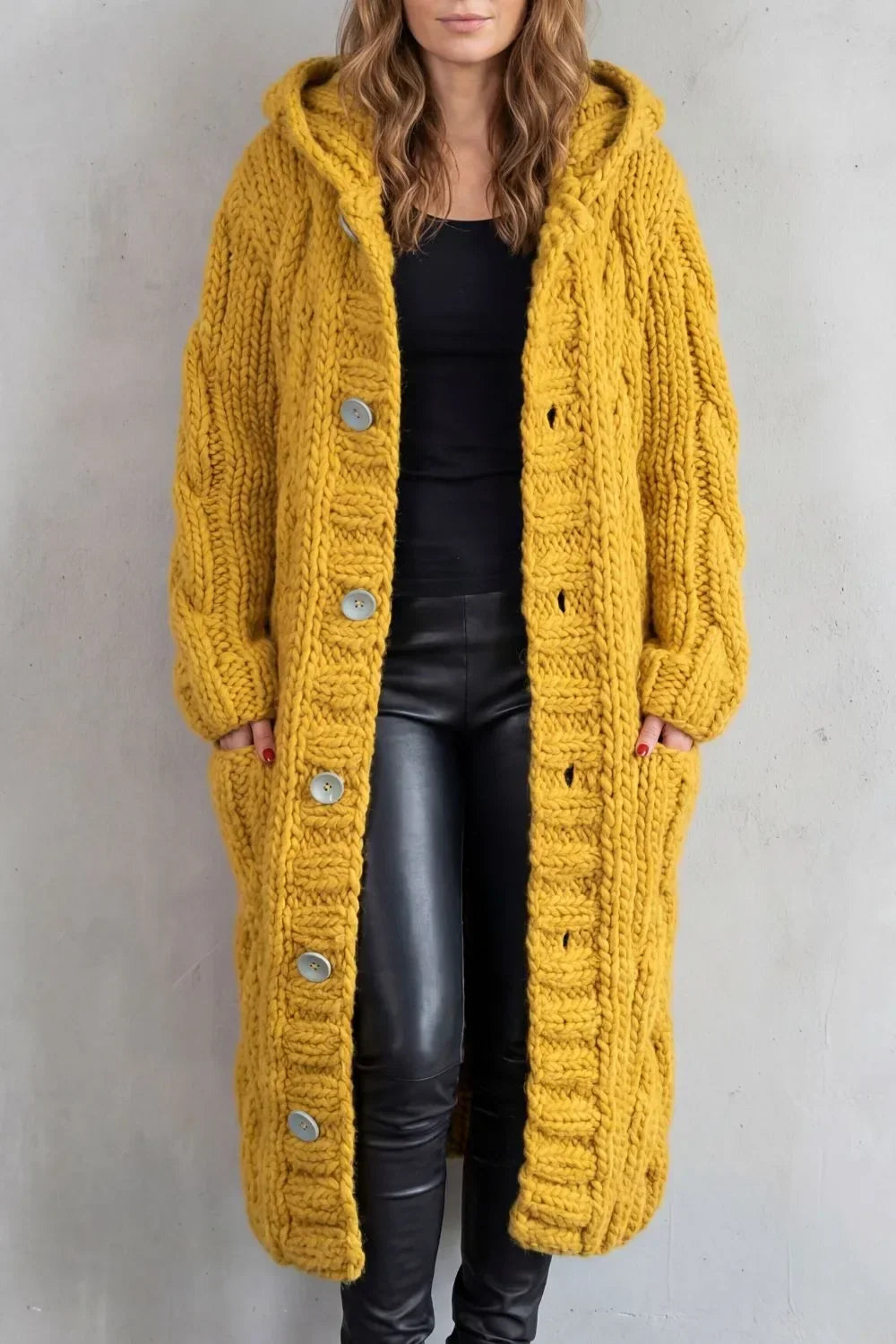 Cárdigan Oversized Para Mujer | Con Capucha · SeemSeem