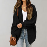 Cardigan oversized da donna | Maglia spessa