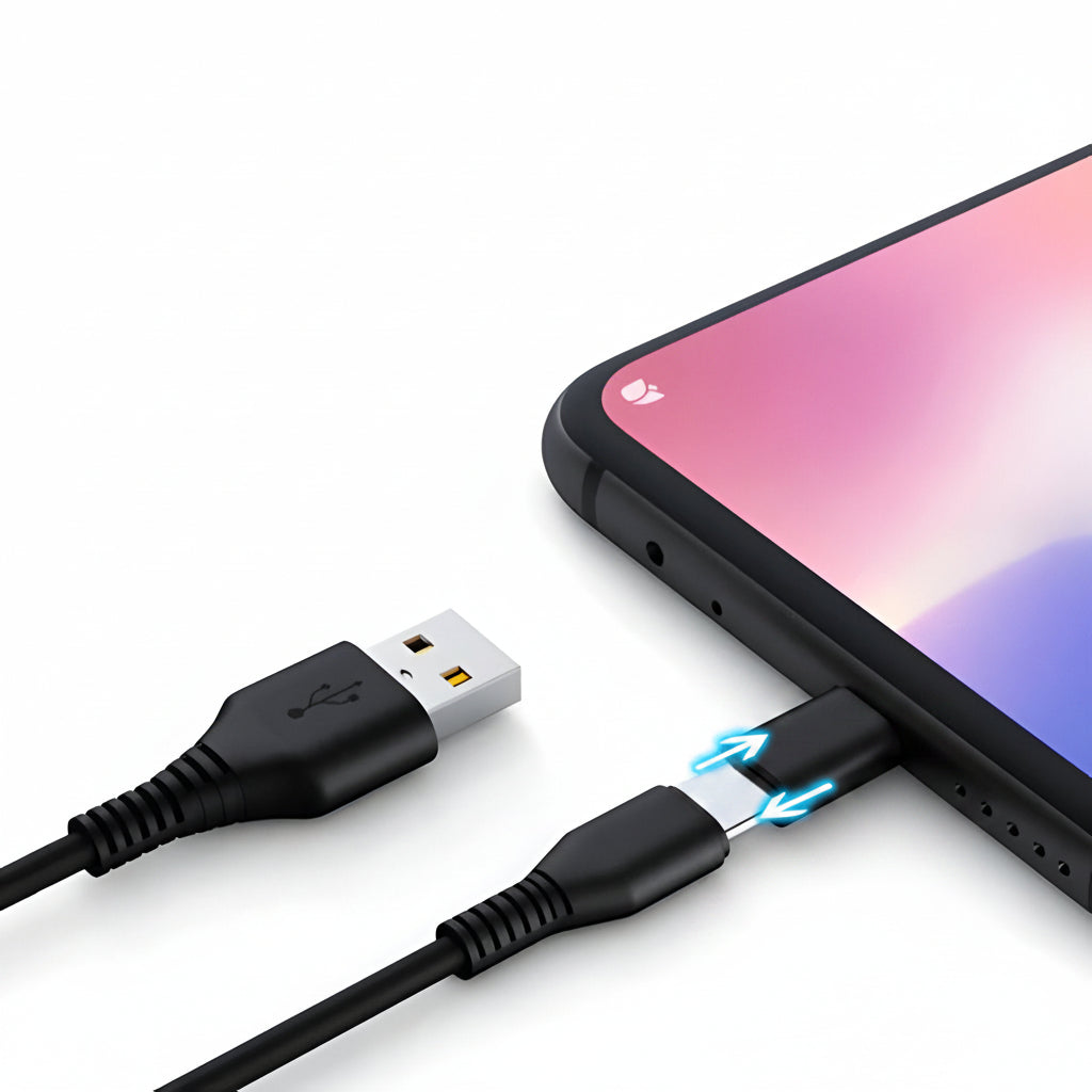 Cable De Carga 2 En 1 | USB-C Y Micro · SeemSeem