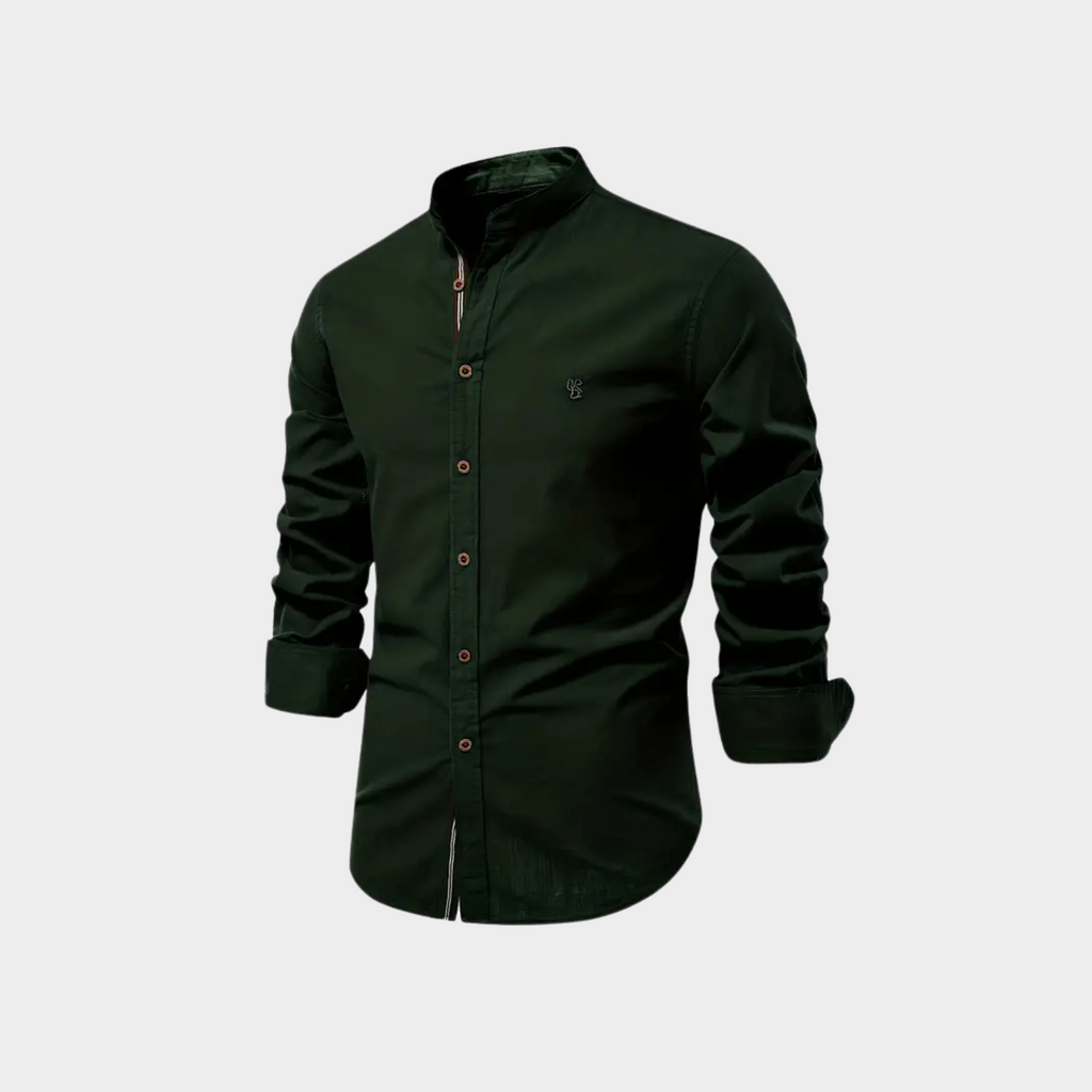 Camisa Clásica Para Hombre | Cuello Mao · SeemSeem