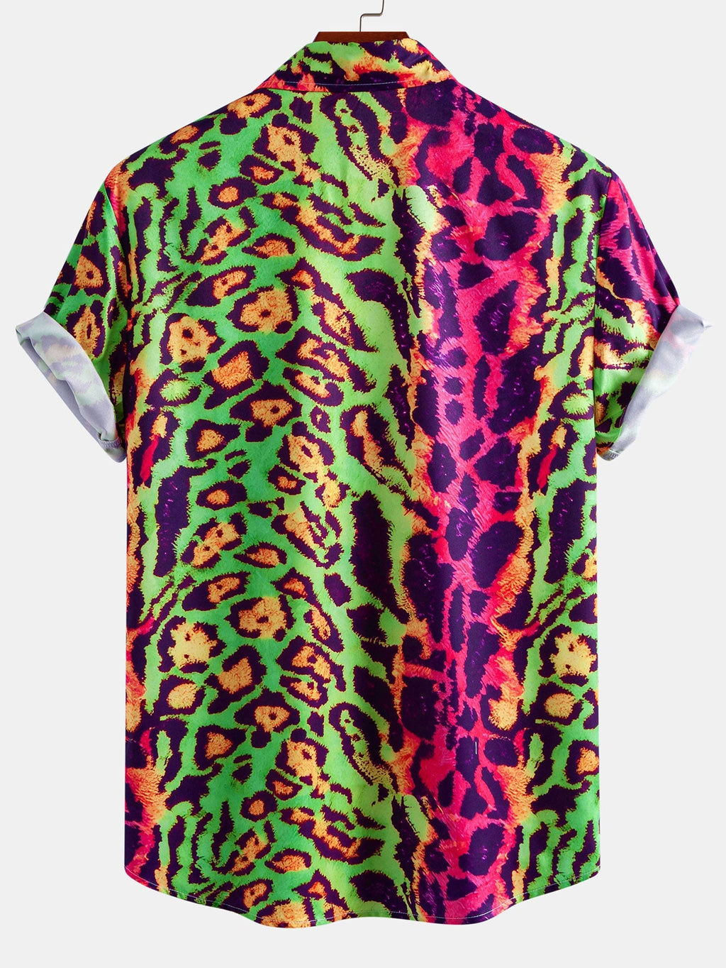 Camisa Estampada Para Hombre | Estampado Leopardo · SeemSeem