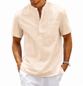 Camisa Henley Para Hombre | Cuello Mao · SeemSeem