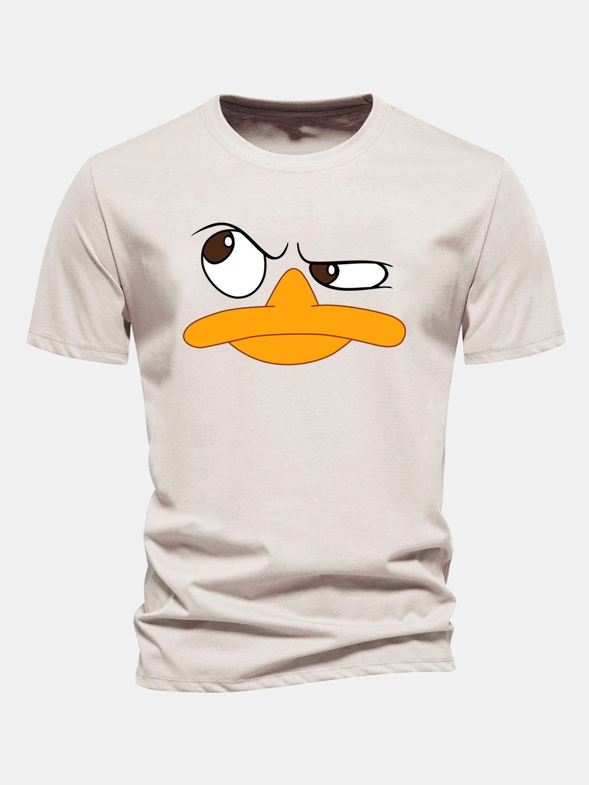 Camiseta De Manga Corta Para Hombre | Estampado Pato · SeemSeem