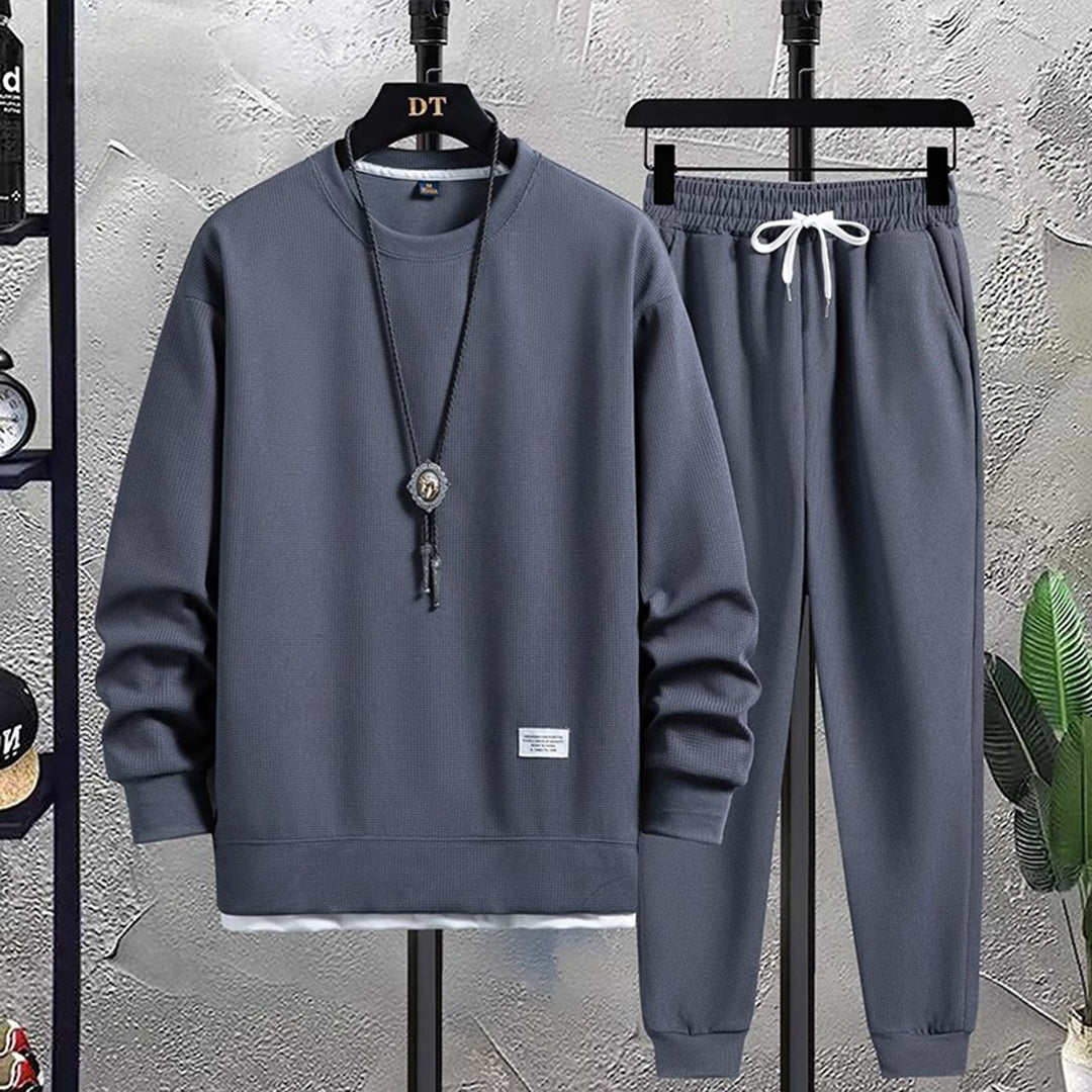 Chándal Con Cuello Redondo Para Hombre | Cordón Ajustable · SeemSeem
