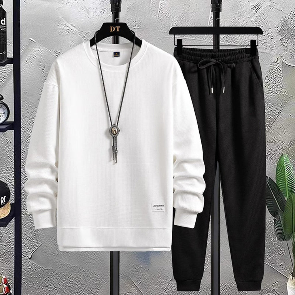 Chándal Con Cuello Redondo Para Hombre | Cordón Ajustable · SeemSeem