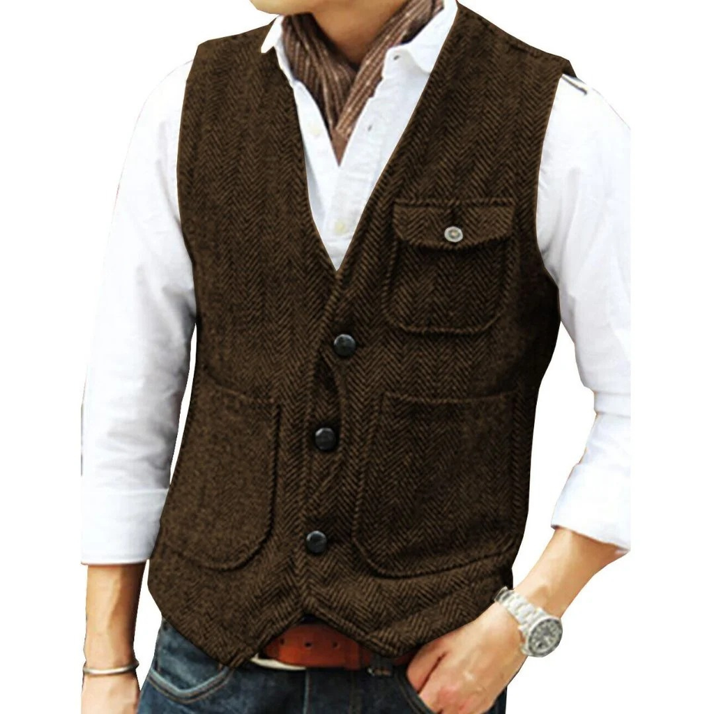 Chaleco Clásico Para Hombre | Espiga · SeemSeem