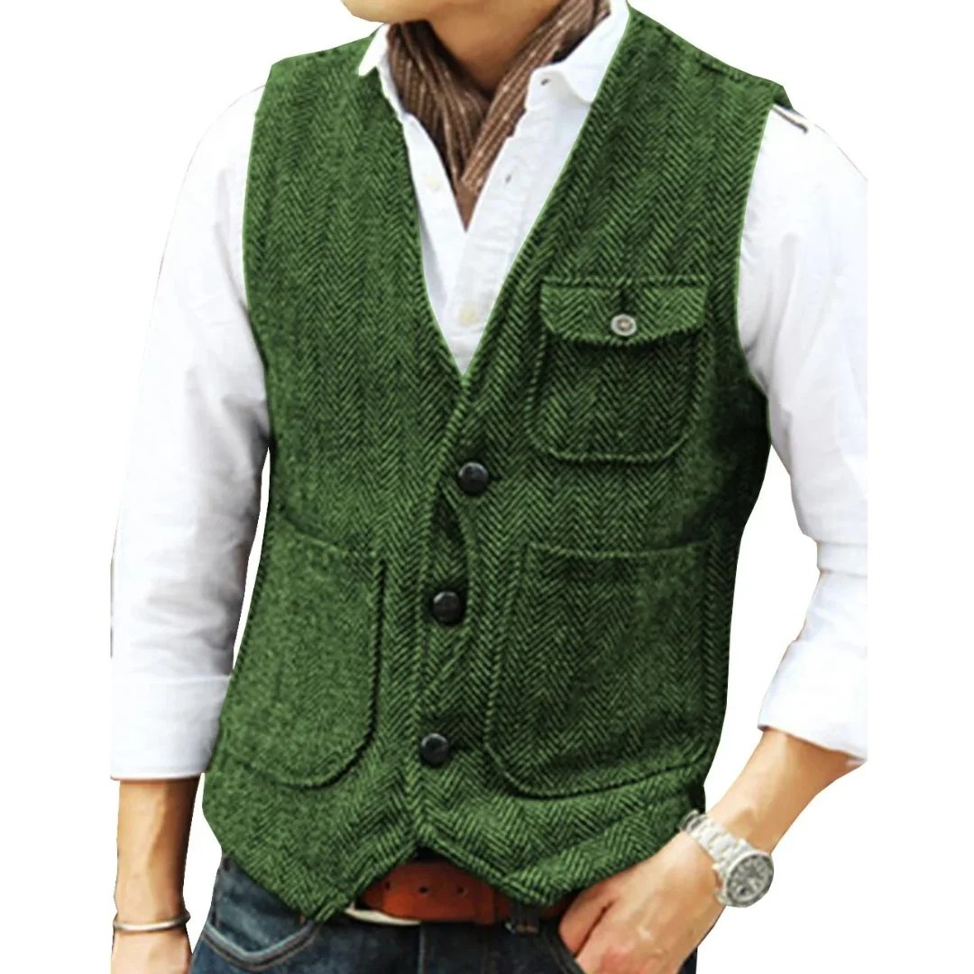 Chaleco Clásico Para Hombre | Espiga · SeemSeem