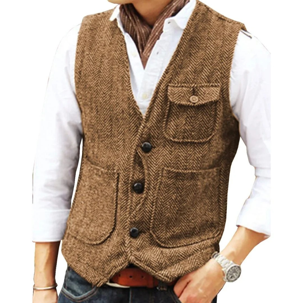 Chaleco Clásico Para Hombre | Espiga · SeemSeem