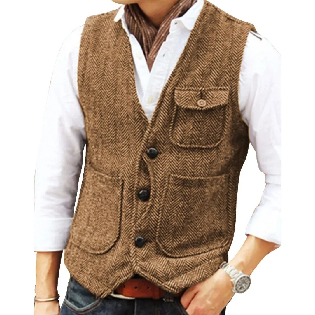Chaleco Clásico Para Hombre | Espiga · SeemSeem