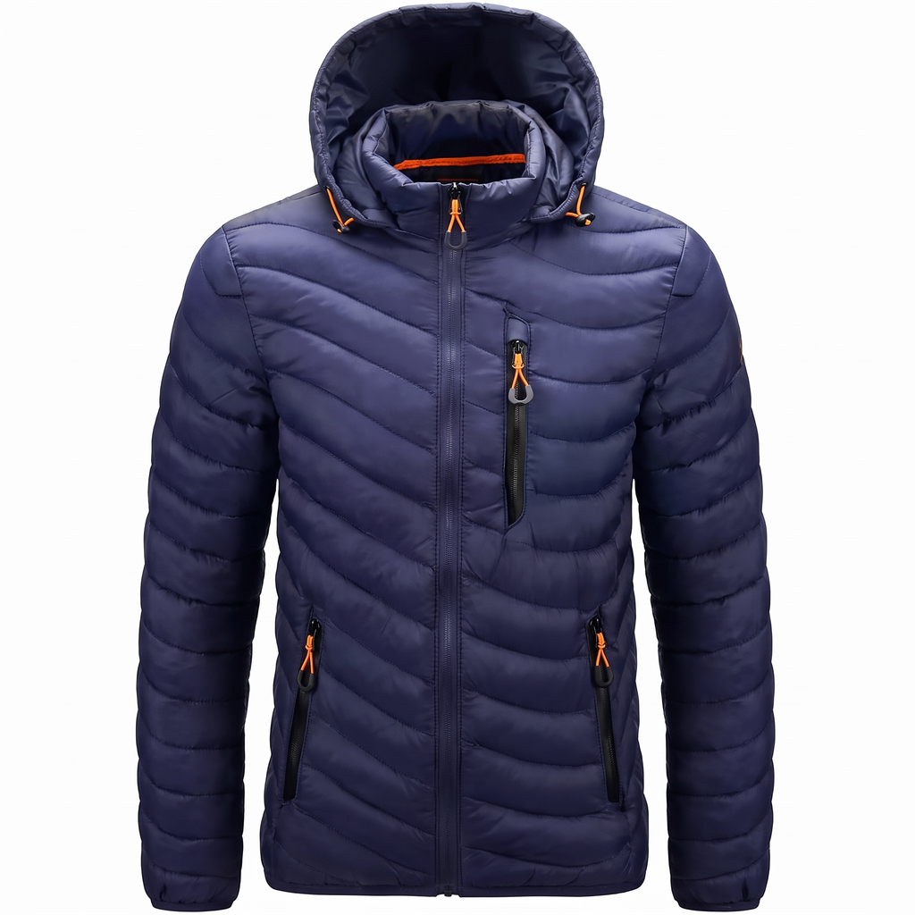 Chaqueta Acolchada Para Hombre | Con Capucha · SeemSeem