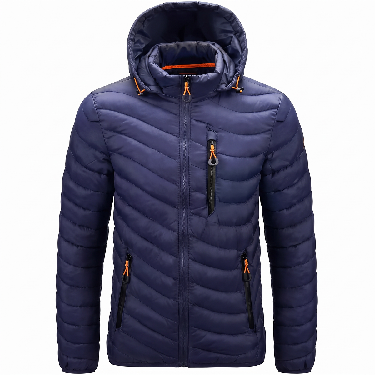 Chaqueta Acolchada Para Hombre | Con Capucha · SeemSeem