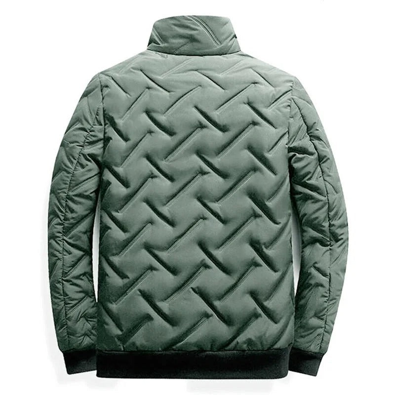 Chaqueta Acolchada Para Hombre | Cuello Alzado · SeemSeem
