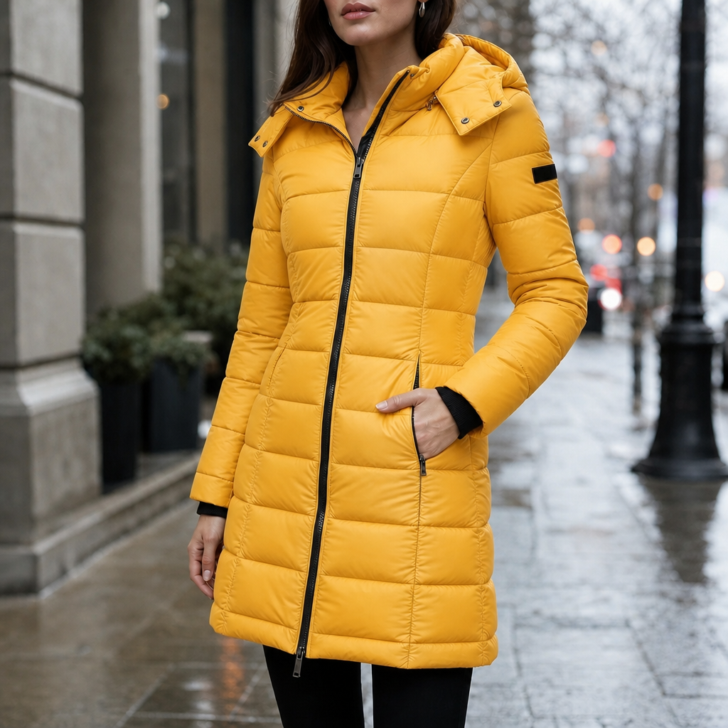 Chaqueta Acolchada Para Mujer | Con Capucha · SeemSeem