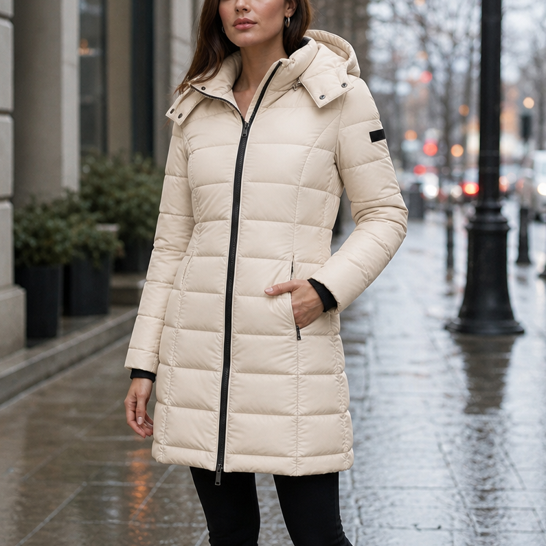 Chaqueta Acolchada Para Mujer | Con Capucha · SeemSeem