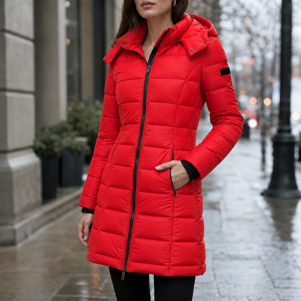 Chaqueta Acolchada Para Mujer | Con Capucha · SeemSeem
