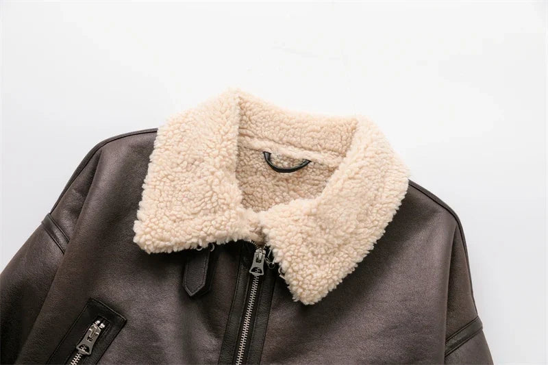 Chaqueta Aviador Para Mujer | Borreguillo · SeemSeem