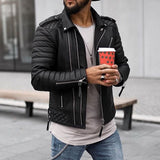 Chaqueta Biker Para Hombre | Piel