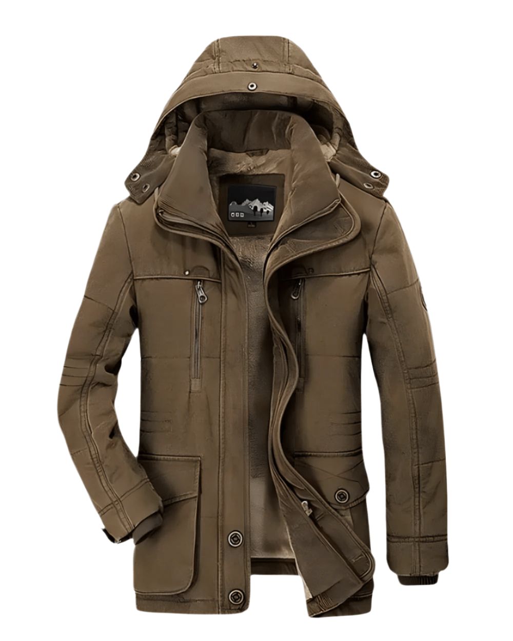 Chaqueta Con Capucha Para Hombre | Forro Polar · SeemSeem