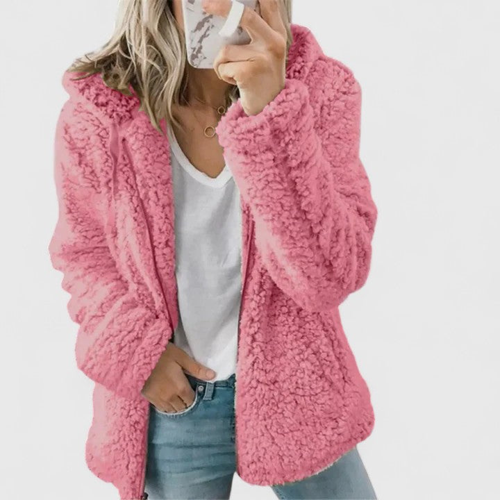 Chaqueta Con Capucha Para Mujer | Forro Polar · SeemSeem