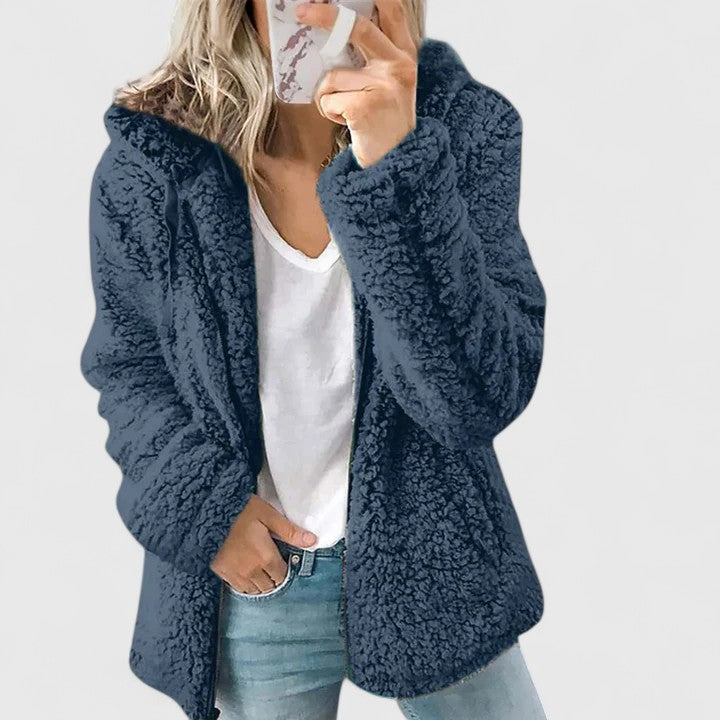 Chaqueta Con Capucha Para Mujer | Forro Polar · SeemSeem