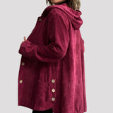 Damenjacke mit Kapuze | Cord