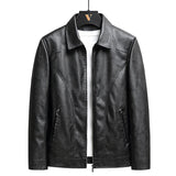 Chaqueta Con Cremallera Para Hombre | Cuero