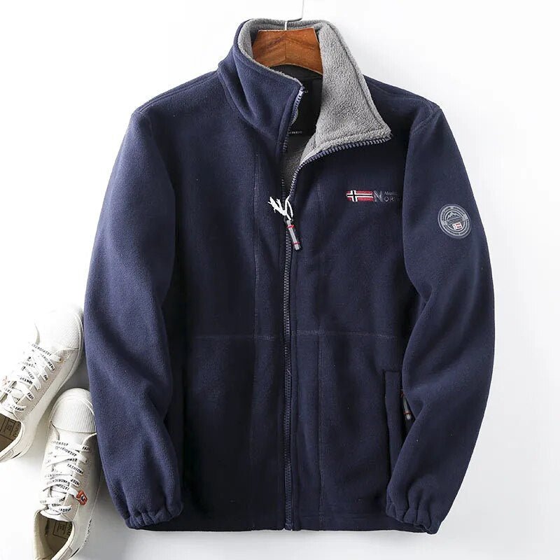 Chaqueta Con Cremallera Para Hombre | Forro Polar · SeemSeem