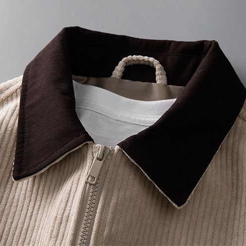 Chaqueta Con Cremallera Para Hombre | Pana · SeemSeem