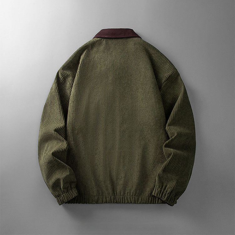 Chaqueta Con Cremallera Para Hombre | Pana · SeemSeem