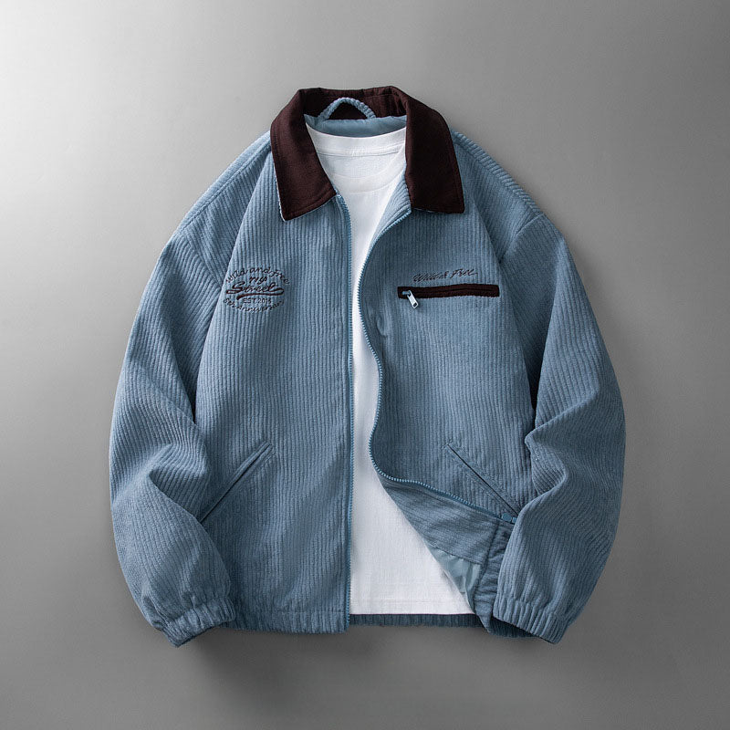 Chaqueta Con Cremallera Para Hombre | Pana · SeemSeem
