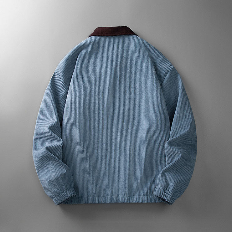 Chaqueta Con Cremallera Para Hombre | Pana · SeemSeem