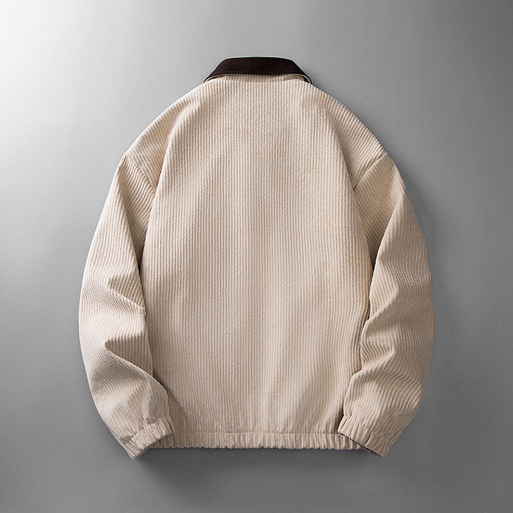 Chaqueta Con Cremallera Para Hombre | Pana · SeemSeem