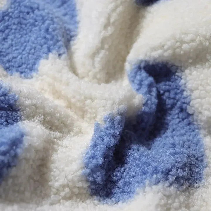 Chaqueta Con Cremallera Para Mujer | Estampado Corazones · SeemSeem