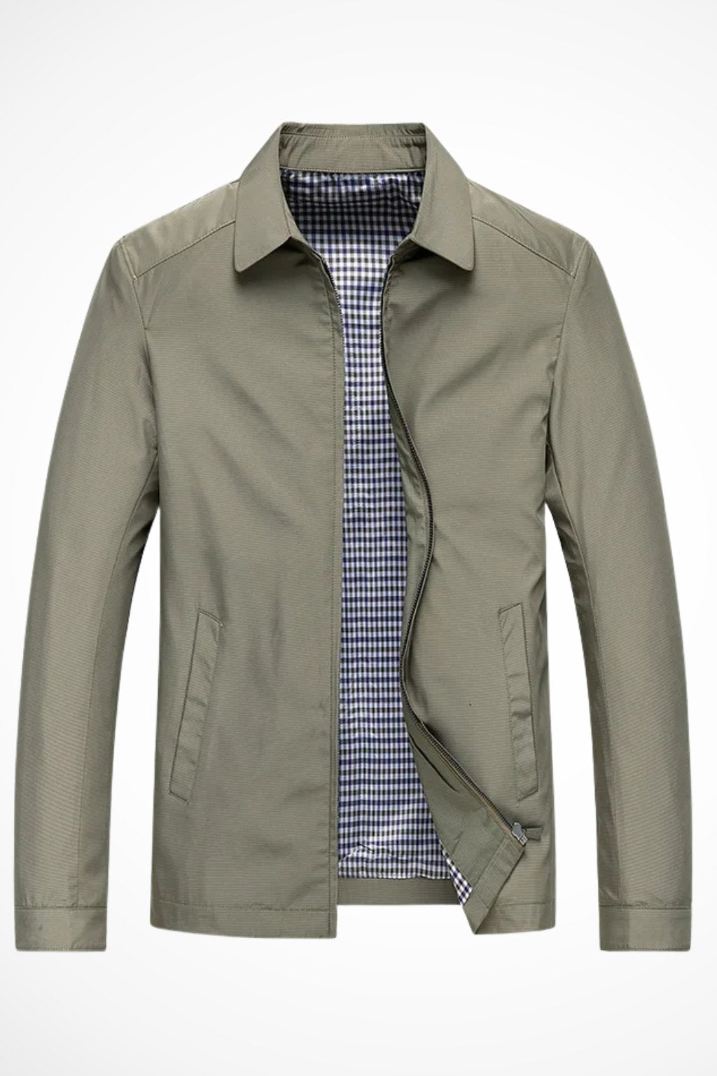 Chaqueta Harrington Para Hombre | Cierre Cremallera · SeemSeem