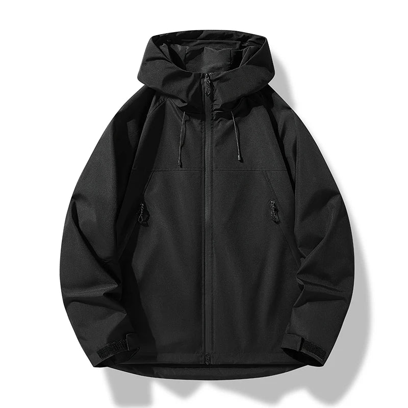 Chaqueta Impermeable Con Capucha Para Hombre | Cortavientos · SeemSeem