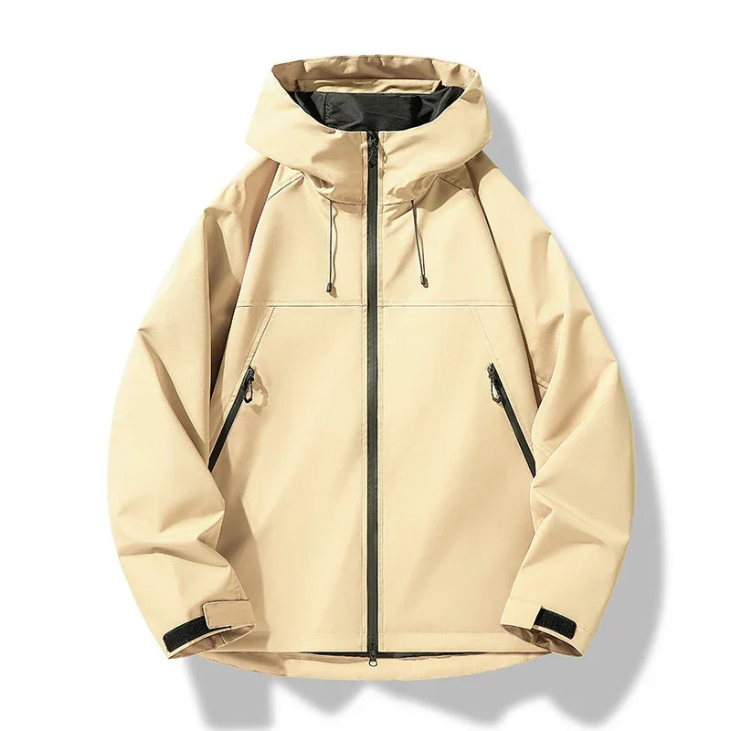 Chaqueta Impermeable Con Capucha Para Hombre | Cortavientos · SeemSeem