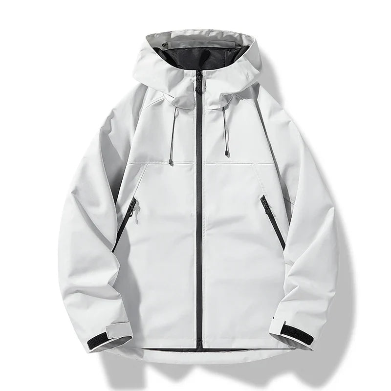 Chaqueta Impermeable Con Capucha Para Hombre | Cortavientos · SeemSeem
