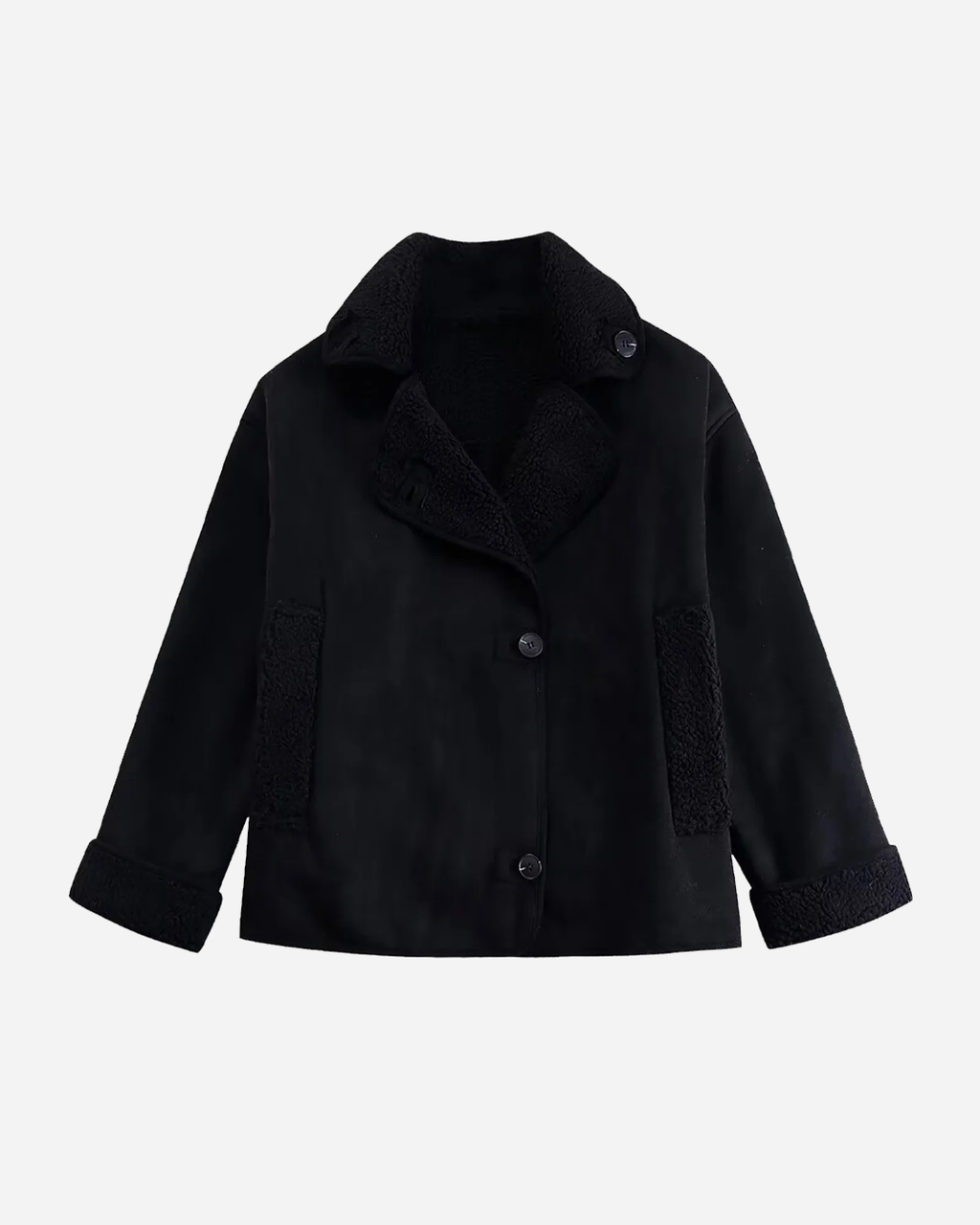 Chaqueta Oversized Para Mujer | Borreguito · SeemSeem