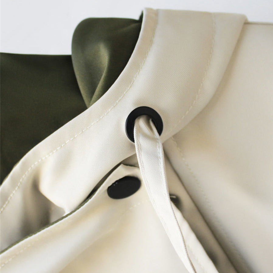 Chaqueta Oversized Para Mujer | Capucha Solapa · SeemSeem