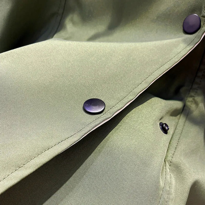 Chaqueta Oversized Para Mujer | Capucha Solapa · SeemSeem
