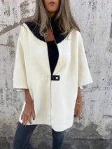 Oversized jas voor dames | met capuchon